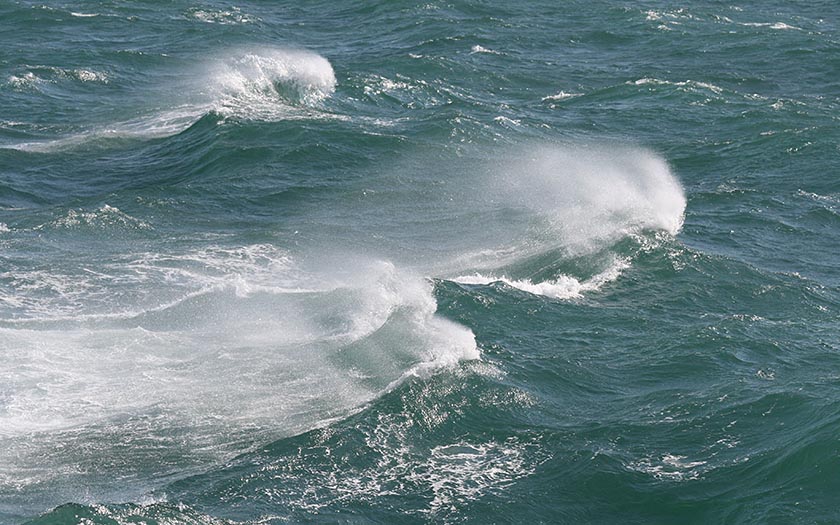 Noordzee golven